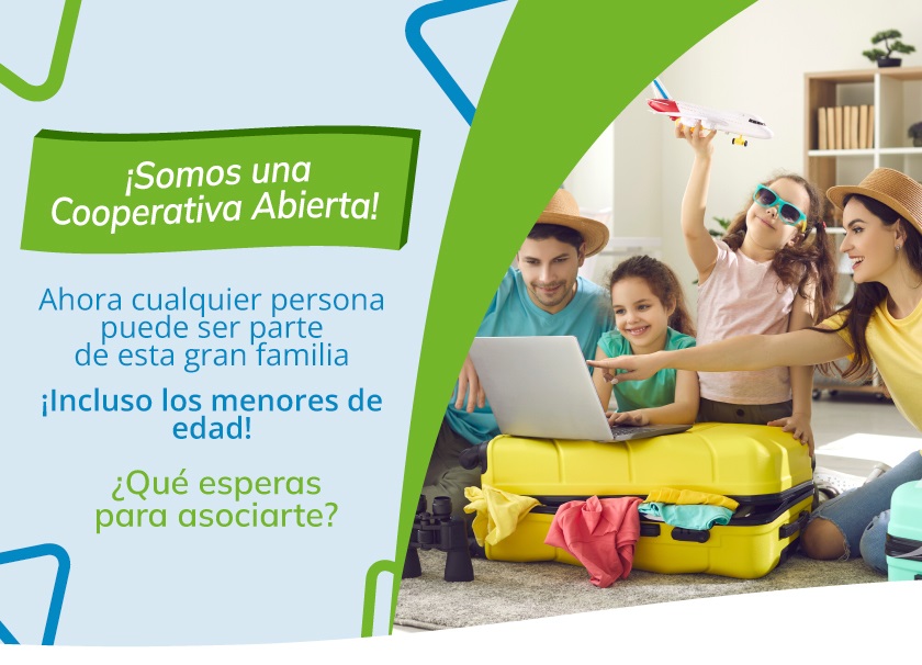 Somos una cooperativa abierta