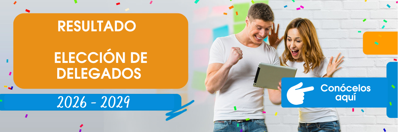 RESULTADOS ELECCIÓN DE DELEGADOS 2026 - 2029