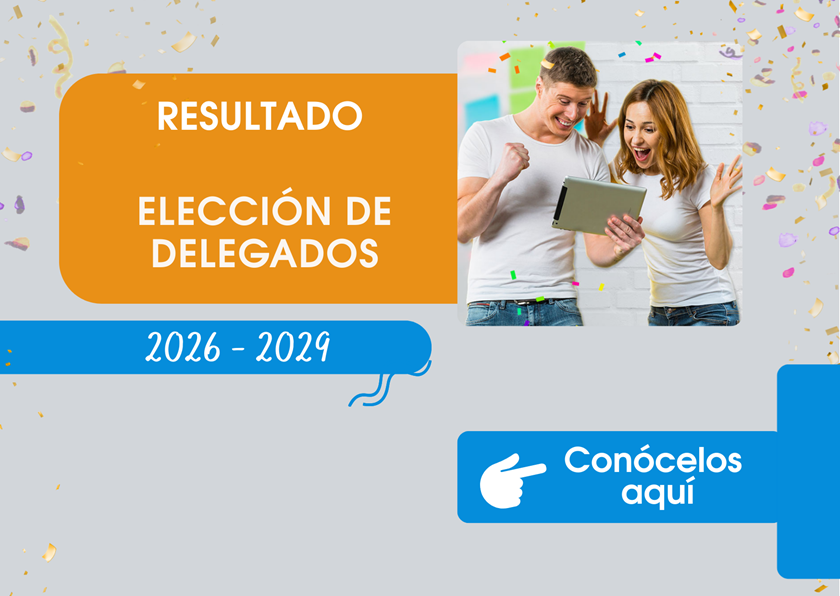 RESULTADOS ELECCIÓN DE DELEGADOS 2026 - 2029